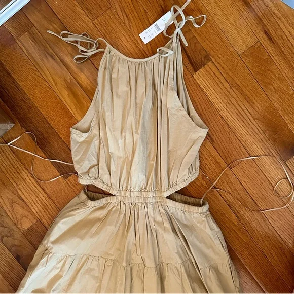 J. Crew cutout midi dress